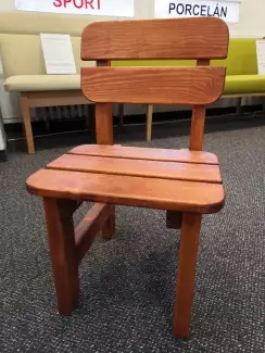 MIDO - zahradní židlička z borovicového masivu