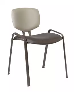 Čalouněná jednací židle s osobitým designem s mnoha barvami Isabela