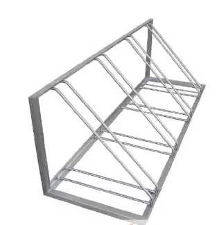 Kovový stojan na 4 kola se speciálním tvarem držáků Jarmil