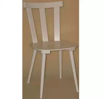 Jídelní židle bílý odstín Sam 104113
