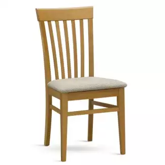Jídelní židle s čalouněným sedákem Klára