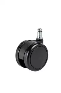 Tvrdé kolečko pro kancelářské židle s průměrem 65 mm