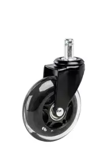 Měkké kolečko pro kancelářské židle s průměrem 75 mm