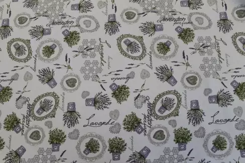 Moderní potahová látka ve francouzském stylu Lavande