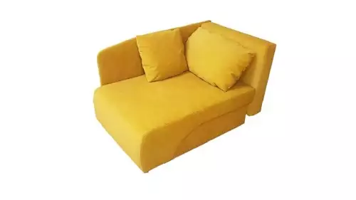 Rozkládací lenoška s úložným prostorem vhodná pro každodenní spaní Lea