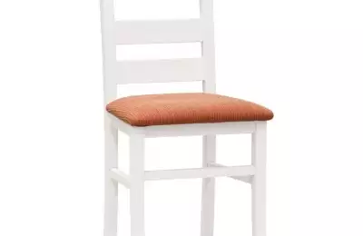Klasická jídelní židle s čalouněným sedákem Loana