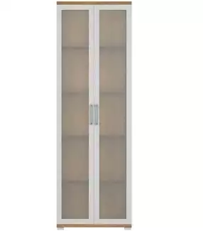 Celoprosklená skříňka - vitrína - hliníkový rám M07