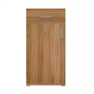 Moderní skříňka s policemi a zásuvkou M46