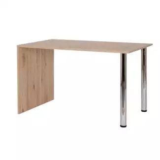 Jídelní stůl v kombinaci dřeva a chromu 120x80 cm Matěj
