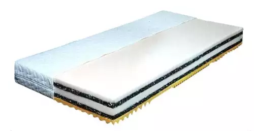 Vrstvená 7-zónová matrace o nosnosti 130 kg V41