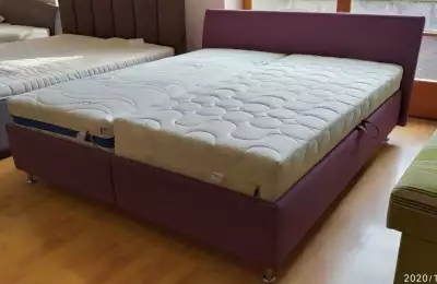 Pohodlná dvoulůžková  postel s úložným prostorem Klára SKLADEM