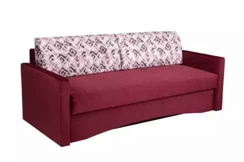 Celočalouněný rozkládací gauč rozkládací gauč s područkami pro každodenní spaní Nikolas