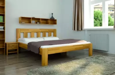 Buková postel Pia na rozměry 80x200 cm, 90x200 cm, 100x200 cm