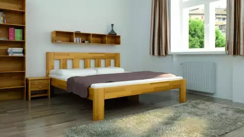 Buková postel Pia na rozměry 80x200 cm, 90x200 cm, 100x200 cm