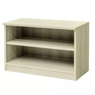 Nízká otevřená skříňka, dvě police M2