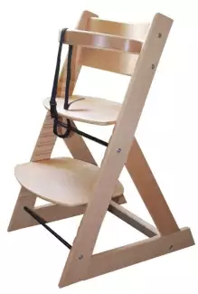 Buková masivní rostoucí jídlení židle pro malé děti Marek