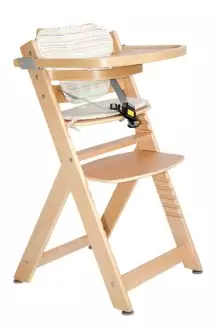 Dětská jídelní rostoucí židle z bukového masivu Lenka