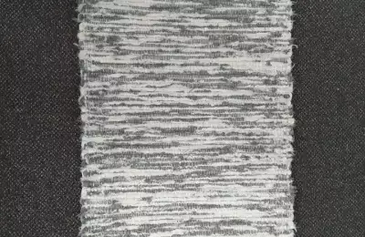 Ručně tkaný koberec 120x60 cm, béžovo šedý melír