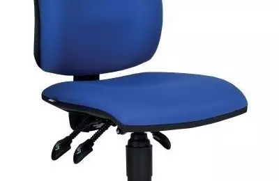 Pracovní židle s vysokým kvadratickým opěrákem a aretací Jitka