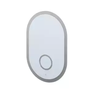 Koupelnové zrcadlo s LED osvětlením a zvětšovacím zrcátkem Adéla