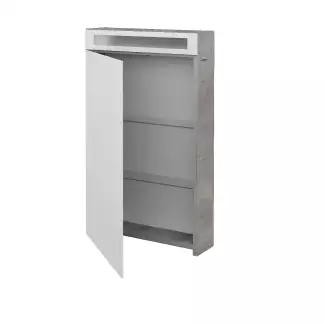 Jednodveřová koupelnová galerka v levém či pravém provedení