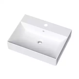 Keramické umyvadlo s ostrými rysy v elegentaním designu Jakub