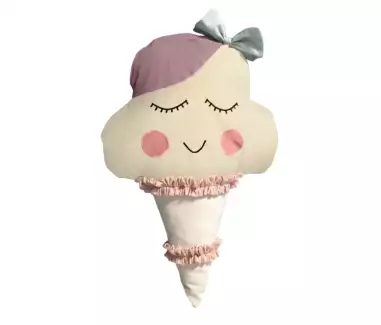 Polštář ve tvaru zmrzliny