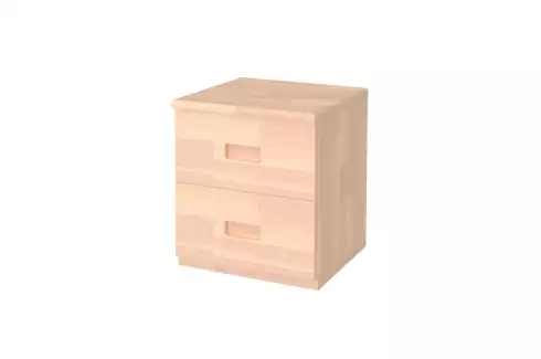 Skříň zásuvková 2 zásuvky buk
