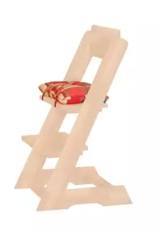 Rostoucí buková židle pro děti v elegantním designu