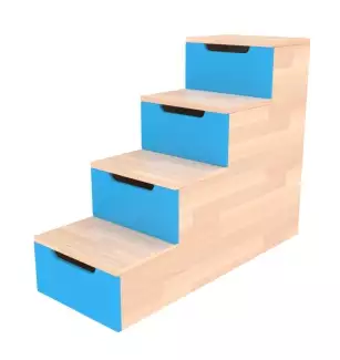 Schody k palandě nízké Bubliny