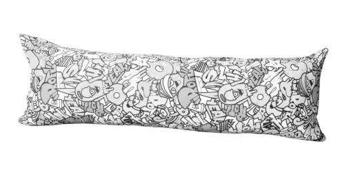 Obdelníkový komiksový polštář