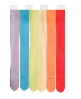 Ozdobná závěsná textilie na postel Duha