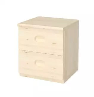 Skříň se 2 zásuvkami s různou hloubkou