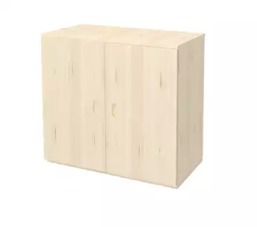 2 dvířková skříň k patrové posteli s hloubkou 306 mm