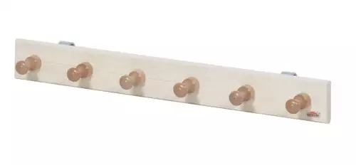 Závěsný dřevěný věšák na postel Simona