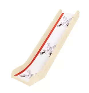 Dřevěná skluzavka k palandě v různých barvách Silvie