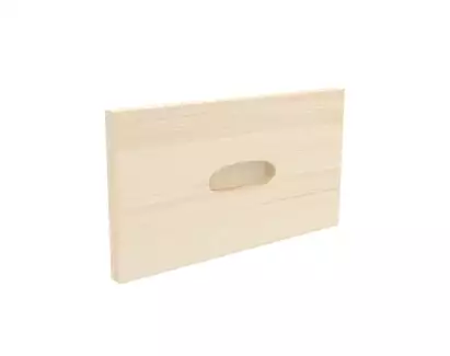 Dřevěná krycí deska k úložnému prostoru tříčtvrtečnímu Domino