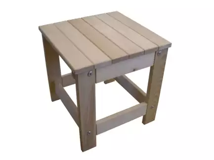 Dřevěná stolička - smrková 39 x 39 cm