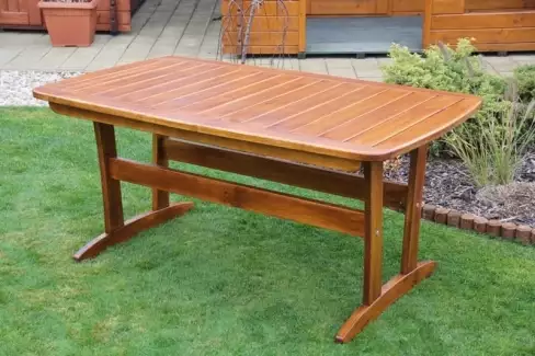 Zahradní stůl z masivní české borovice malý Rulen