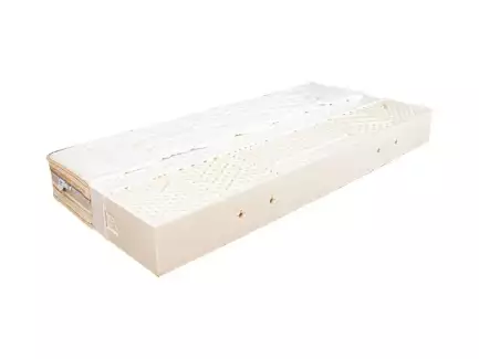 Komfortní a velmi prodyšná latexová matrace s vysokou gramáží Megalat