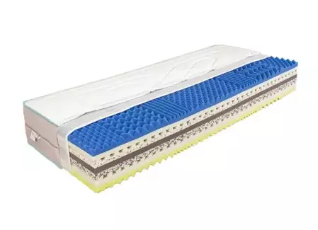 Vysoká matrace s vrstvou z prodyšné paměťové pěny Tore