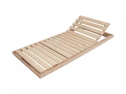 Smrkový laťový rošt s bočním výklopem a polohováním hlavy Cyril
