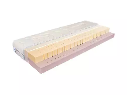 Dvoutuhostní zónová matrace ze studených pěn Fantana