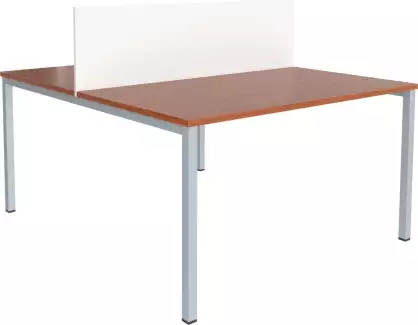 Sestava pracovních stolů - 2 místa s paravánem - různé velikosti Klasik