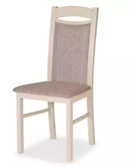 Masivní buková čalouněná židle vhodná do domácnosti