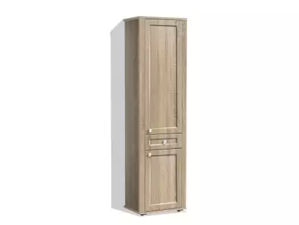 Luxusní vysoká koupelnová skříňka zdobena v retro stylu LR12