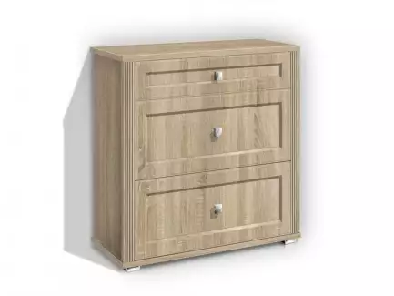 Luxusní koupelnová skříňka zdobena v retro stylu LR24