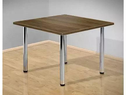 Stylový jídelní stůl různých rozměrů a barev s kovovými nohami Dorian