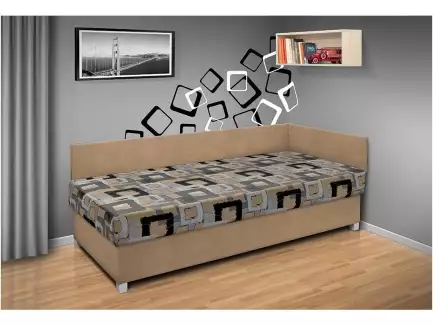 Moderní válenda s úložným prostorem a čely Eman