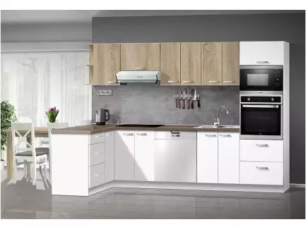 Elegantní kuchyňská linka v moderním provedení za skvělou cenu Lída